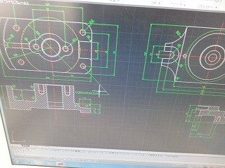 CADで円弧を描くのは難しいね♪