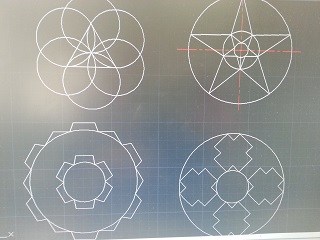 AutoCADの編集コマンドを色々学びましたよ♪