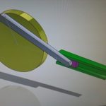 SolidWorksのリカル・スパイラルで簡単に図形を描くんです♪