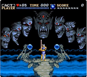 『アクトレイザー』（スーパーファミコン）