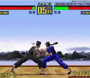 『バーチャファイター』（セガサターン）