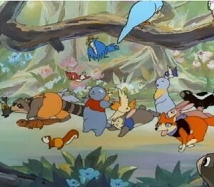 『山ねずみロッキーチャック』（1973年）（テレビアニメ）