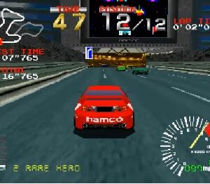 『リッジレーサー』（プレイステーション（PS1））