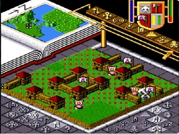 『ポピュラス』（スーパーファミコン）
