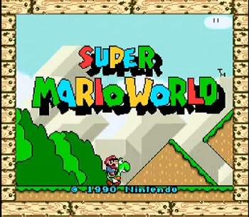 『スーパーマリオワールド』（スーパーファミコン）