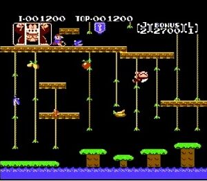 『ドンキーコングJR.』（ファミリーコンピュータ）