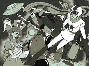 『レインボー戦隊ロビン』（1966年）（テレビアニメ）
