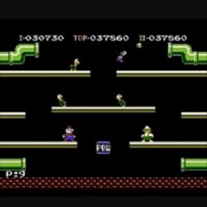 『マリオブラザーズ』（ファミリーコンピュータ）