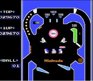 『ピンボール』（ファミリーコンピュータ）