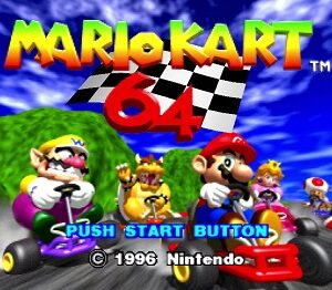『マリオカート64』（NINTENDO64）