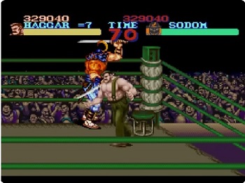 『ファイナルファイト』(スーパーファミコン)