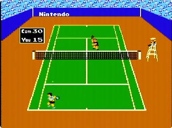 『テニス』(ファミリーコンピュータ)