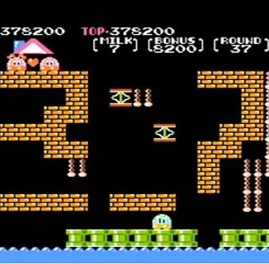 『ナッツ&ミルク』（ファミリーコンピュータ）
