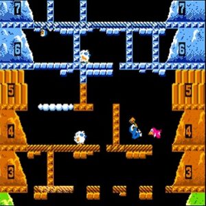 『アイスクライマー』（ファミリーコンピュータ）