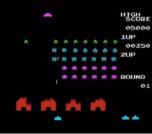 『スペースインベーダー』（ファミリーコンピュータ）