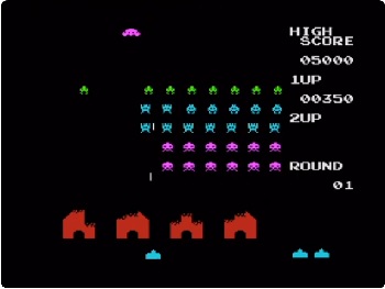 『スペースインベーダー』(ファミリーコンピュータ)