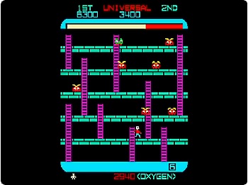 『スペースパニック』(アーケードゲーム)
