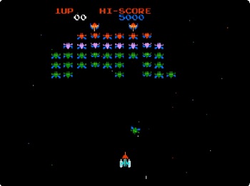 『ギャラクシアン』(ファミリーコンピュータ)