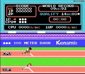 『ハイパーオリンピック』(ファミリーコンピュータ)