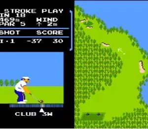 『ゴルフ』（ファミリーコンピュータ）