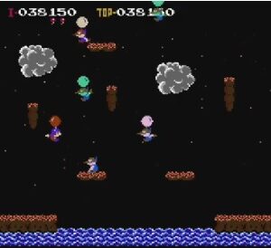 『バルーンファイト』（ファミリーコンピュータ）