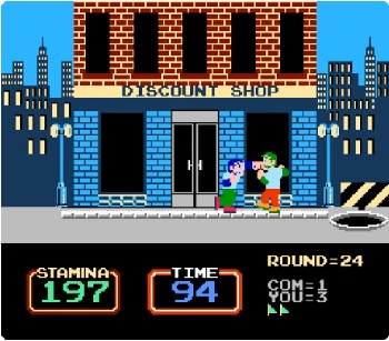 『アーバンチャンピオン』(ファミリーコンピュータ)