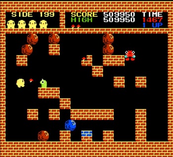 『フラッピー』（ファミリーコンピュータ）