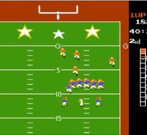 『10ヤードファイト』（ファミリーコンピュータ）