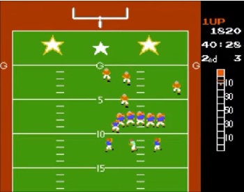 『10ヤードファイト』（ファミリーコンピュータ）