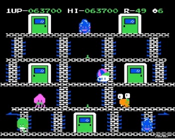 『ドアドア』（ファミリーコンピュータ）