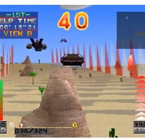 『コズミックレース』（プレイステーション（PS1））