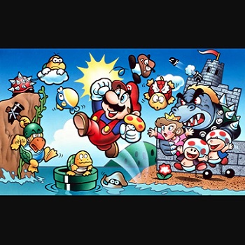 『スーパーマリオブラザーズ』（ファミリーコンピュータ）