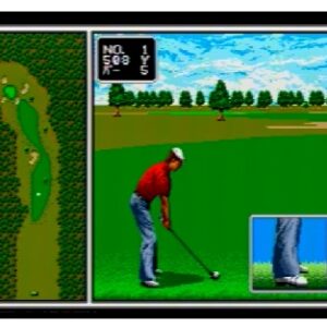 『尾崎直道のスーパーマスターズ』（メガドライブ）