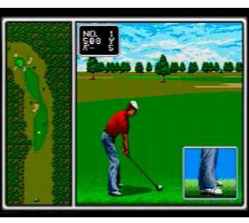 『尾崎直道のスーパーマスターズ』（メガドライブ）