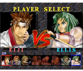 『闘神伝』（プレイステーション（PS1））