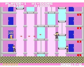『エレベーターアクション』（アーケードゲーム）