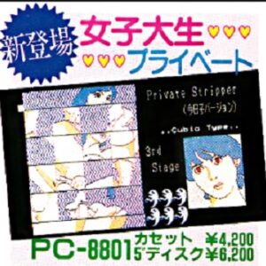 『女子大生プライベート』（パソコンゲーム）