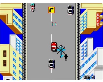 『アクションファイター』（セガ・マークIII）