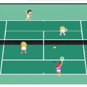 『プロテニス ワールドコート』（PCエンジン）