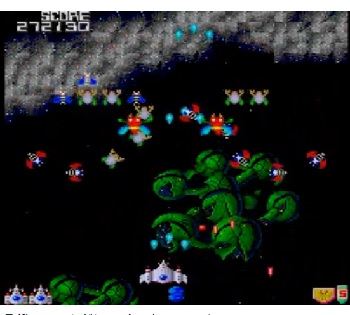 『ギャラガ’88』（PCエンジン）