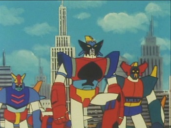 『超合体魔術ロボ ギンガイザー』（1977年）（テレビアニメ）