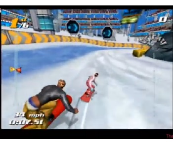 『SSX TRICKY』（ゲームキューブ）