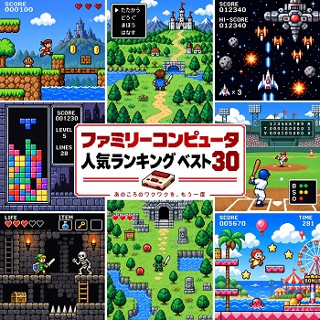 『ファミリーコンピュータ』（ゲーム）の人気ランキングベスト30