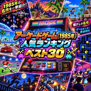 『アーケードゲーム』（1985年）の人気ランキングベスト30