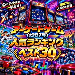 『アーケードゲーム』（1987年）の人気ランキングベスト30