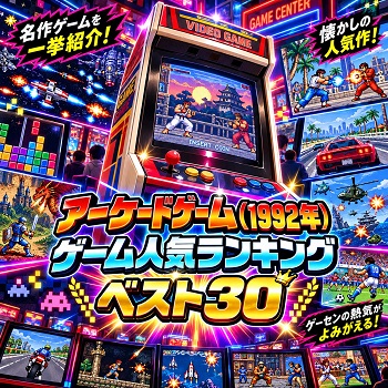 『アーケードゲーム』（1992）の人気ランキングベスト30