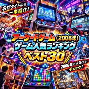 『アーケードゲーム』（2006年）の人気ランキングベスト30