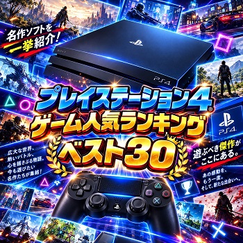 『プレイステーション4』（ゲーム）の人気ランキングベスト30